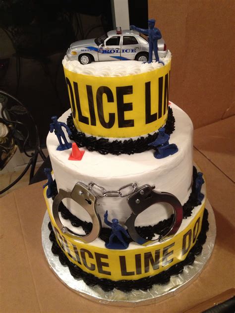 Police Themed Cake Cake Donuts Cake Design Themed Cakes