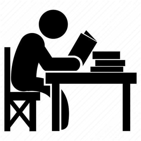 Desk Student Study Studying Icon Download On Iconfinder