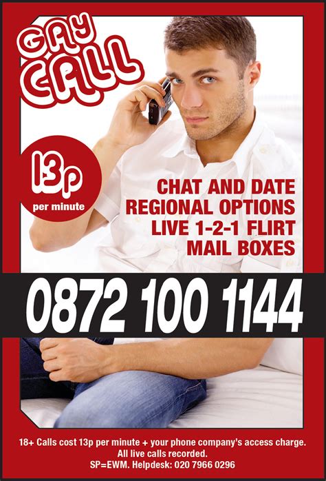 Gay Phone Chat From 8p Per Min No Extras Gay Phone Chat Line