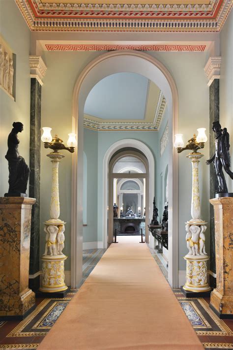 Corridor In Osborne House Isle Of Wight Classical House Glam House