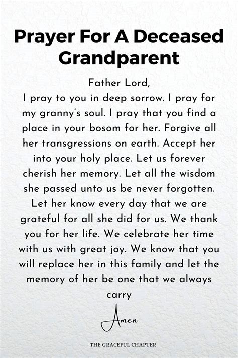 6 Prayers For Grandparents The Graceful Chapter