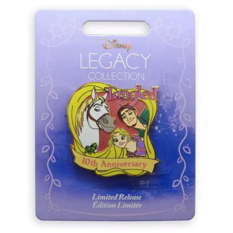 Disney Tangled 10th Anniversary Rapunzel Legacy Pin 2020 Limited