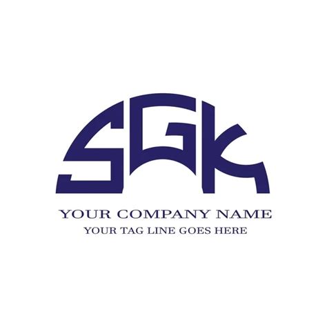 Sgk Logo 스톡 벡터 로열티 프리 Sgk Logo 일러스트레이션 페이지 3d Depositphotos