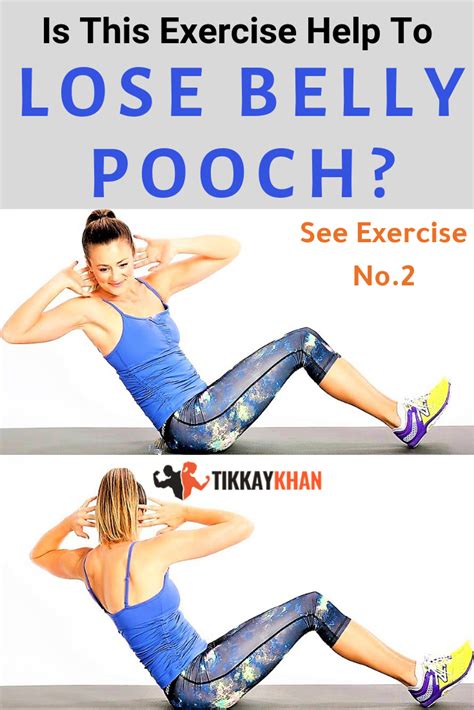 20 Simple Exercises To Lose Belly Pooch Tikkay Khan Belly Pooch
