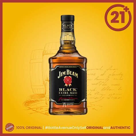 Promo Jim Beam Black Ml Extra Aged Bourbon Jim Beam Diskon Di