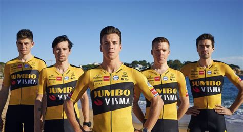 Stage 18 finish line report. Jumbo-Visma stay with black and yellow for 2020 race kit ...