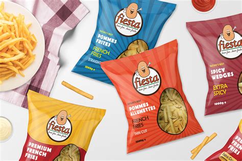 Frozen Potatoes Packaging Design On Behance