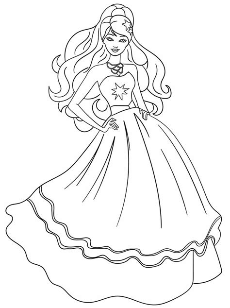 Barbie Coloring Page Imagens Para Colorir Desenhos Infantis Para My