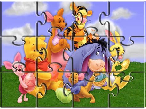 Printable Cartoon Jigsaw Puzzles