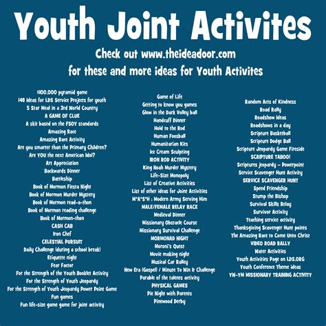 Youth ministry ideas on instagram: Youth Joint Activities