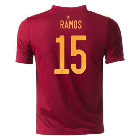 Embajador de unicef comité español. Spanien Matchtröjor Sergio Ramos 15 Hjemma Fotbollströja ...
