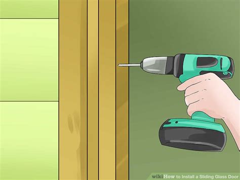 The size of the opening needs to be 20mm wider and 30mm higher than the product, to allow for a square and plumb installation. How to Install a Sliding Glass Door: 12 Steps (with Pictures)