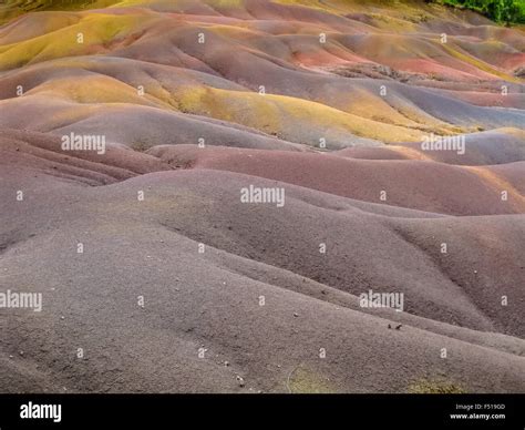 Colored Sand Dunes Stock Photo Alamy