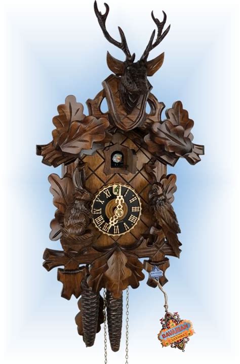 Cuckoo Clock 12562nu Buck Head By Hones On Sale