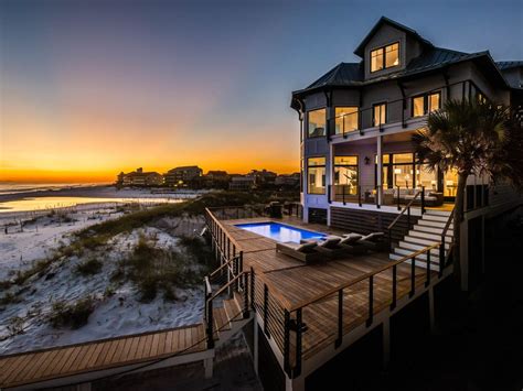 Sarayu Luxury Gulf Front Home With Private Pool Panoramic Water Views Seagrove Beach
