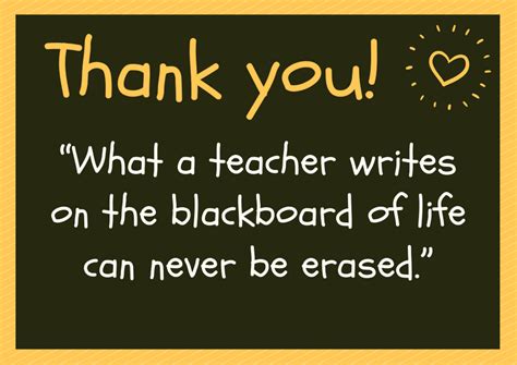 100 Best Teacher Appreciation Thank You Notes Ever Written