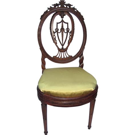 Antique French Louis XVI Rosewood Side Chair Circa 1790 from flanagan ...