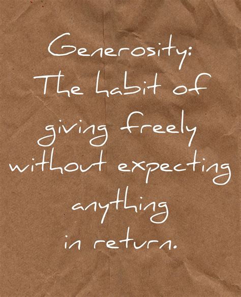 Generosity Quotes Shortquotescc