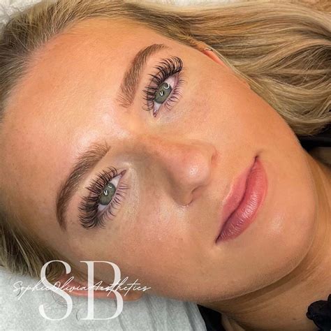 wet look lash extensions how they re mapped