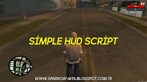 Mta Sa Simple Hud Script
