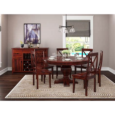 You'll get what you were looking for and save! Missouri Solid Wood 8 Piece Round Dining Room Set