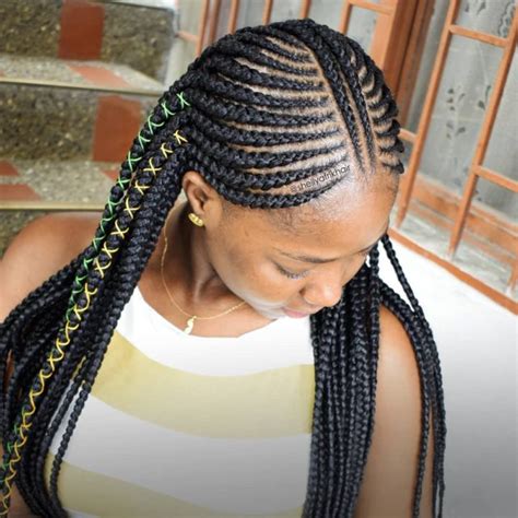 These braids are done with a unique braiding technique where the additional hair extensions are added to make the braids look. Ghana Braids Styles 2020 You Should Try for Fancy New Look