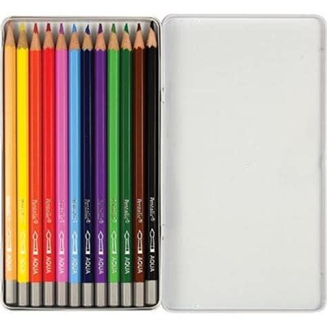 Pentalic Pentalic Watercolour Pencil Set12 Colours Artist Supplies