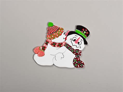 Cut And Paint A Colorful Snowmen Puzzle Scroll Saw Woodworking And Crafts