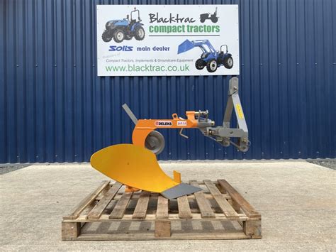 New Single Furrow Plough For Compact Tractor Blacktrac Compact Tractors