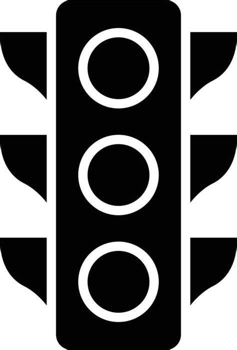 Traffic Light Vector Icon Design Illustration 21717578 Vector Art At