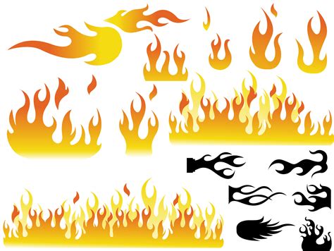Free Flame Vector Download Free Flame Vector Png Images Free Cliparts
