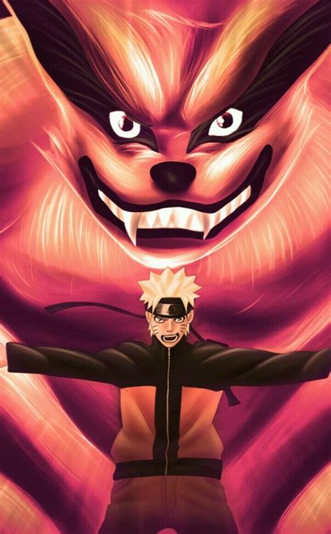 Naruto And Kurama In 2020 Naruto Shippuden Anime Wallpaper Naruto
