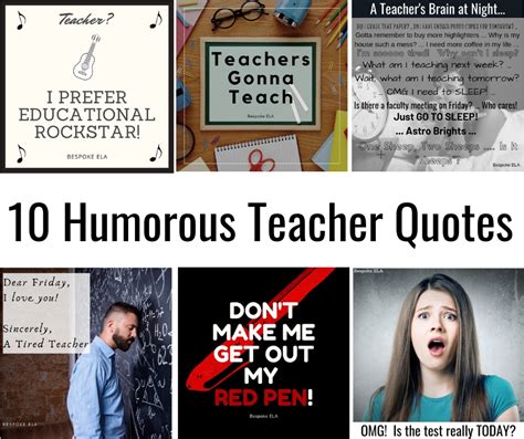 10 Humorous And Shareable Teacher Quotes — Bespoke Ela Essay Writing