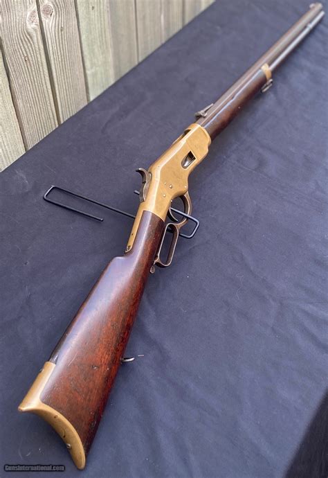 Winchester 1866 Octagon Rifle 44 Henry For Sale