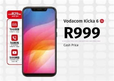 Vodacom Kicka 6 Offer At Vodacom