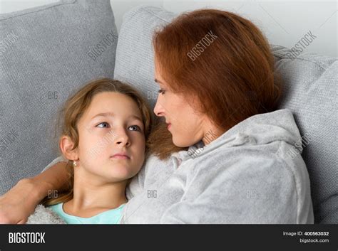 Mom Her Daughter Image And Photo Free Trial Bigstock
