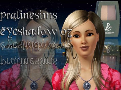 The Sims Resource Pralinesims Eyeshadow 07 Duo Colour