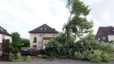 In Pictures Storms Batter Germany Bbc News