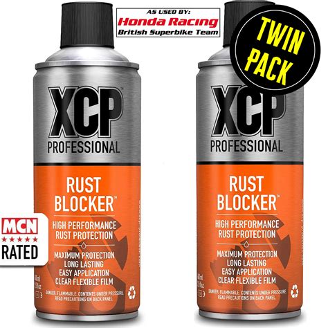 How safe are rust proofers on plastics? Motorcycle XCP Rust Blocker Corrosion Protection Spray ...