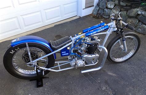 Born Again: Vintage Triumph Drag Bike - BikeBound
