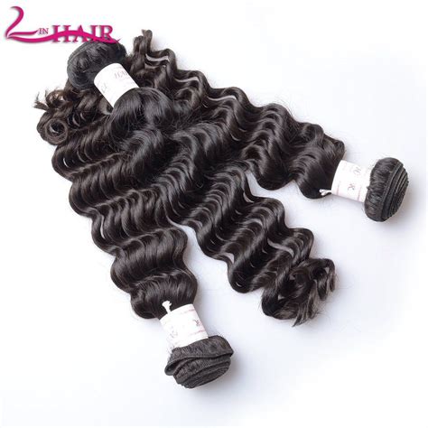 Buying hair extensions can be difficult and expensive. 100% Brazilian Virgin Human Hair Wef Deep Wave,No ...