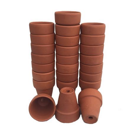 Terra Cotta Clay Pots Set Of 25