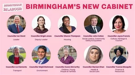 Birmingham Council Leader Appoints New Top Team More Women Than Men