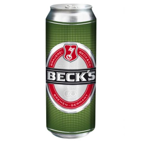 Becks Beer Cans 330ml Case24