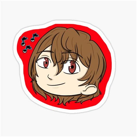 Akechi Goro Chibi Sticker For Sale By Lottsoluvv Redbubble