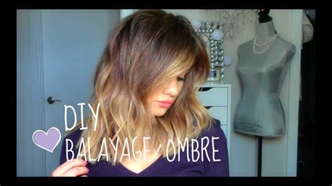 (go with a neutral or warm blonde if you're starting from dark blonde; DIY: Balayage or Ombre at Home! - YouTube