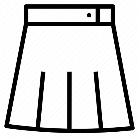 Clothing Mini Shop Skirt Icon