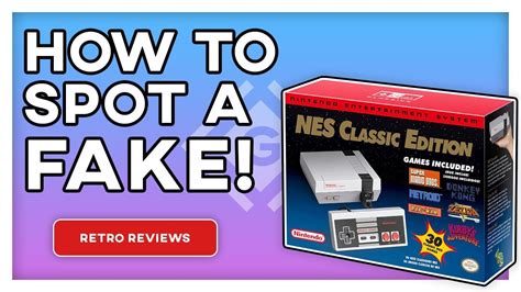 Fake Vs Real Nes Classic How To Spot A Bootleg Youtube