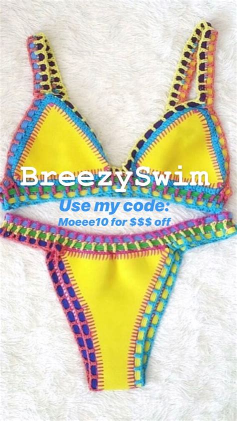 Breezy Swimwear Summer Bikini Use Code Moeee10 For Off