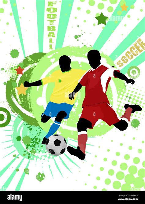 soccer poster background stock vector images alamy